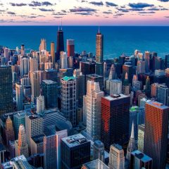 chicago city view