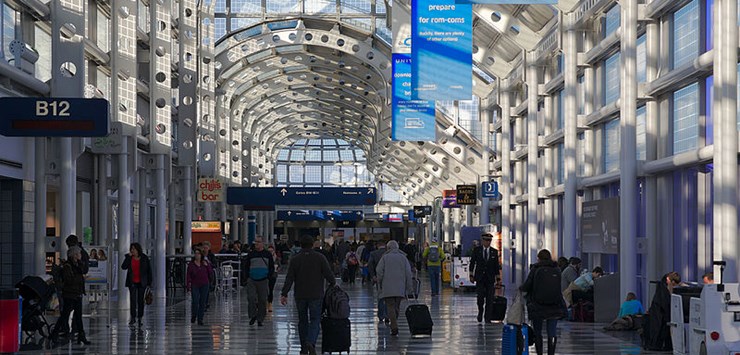 Airport Terminal at O'Hare