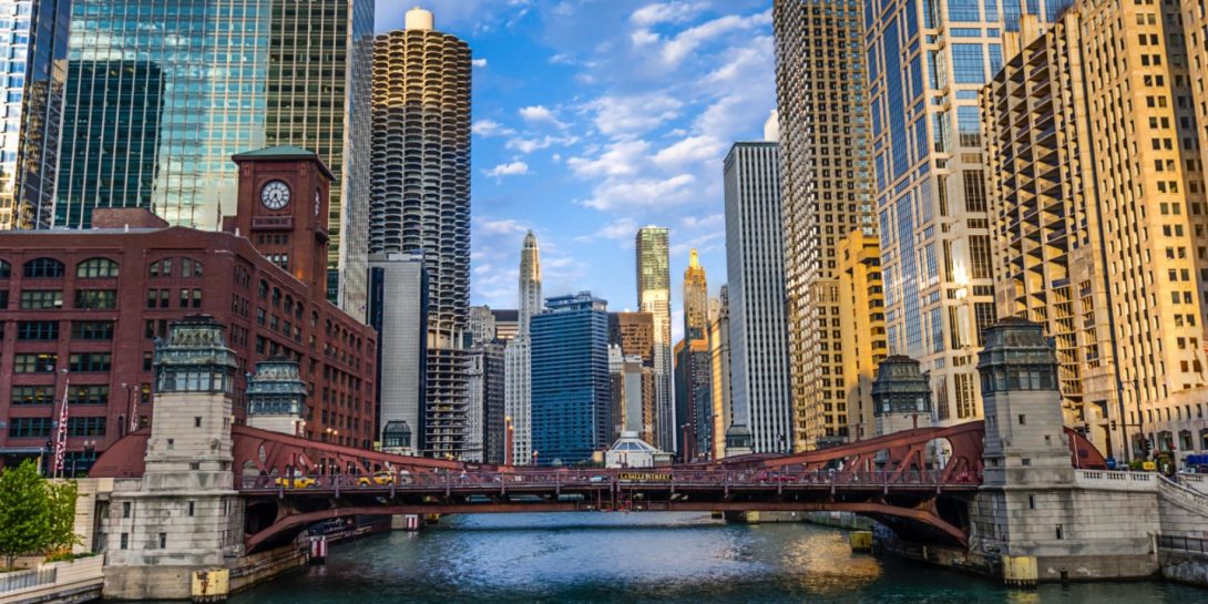Chicago river view